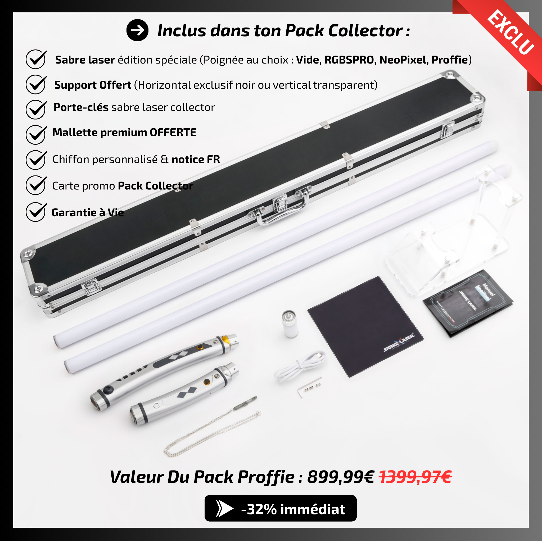 Pack Collector – Sabres Laser Ahsoka Tano
