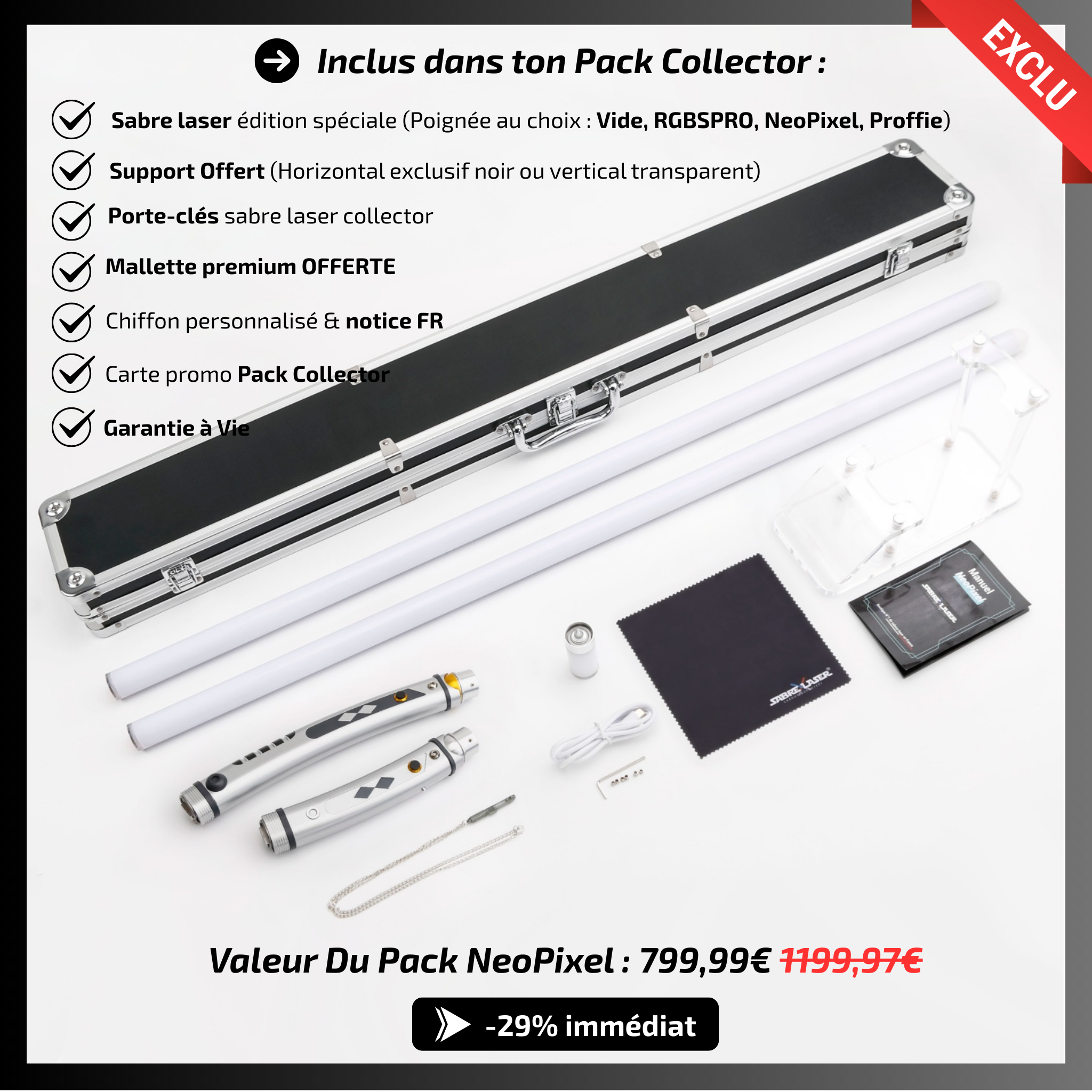 Pack Collector – Sabres Laser Ahsoka Tano