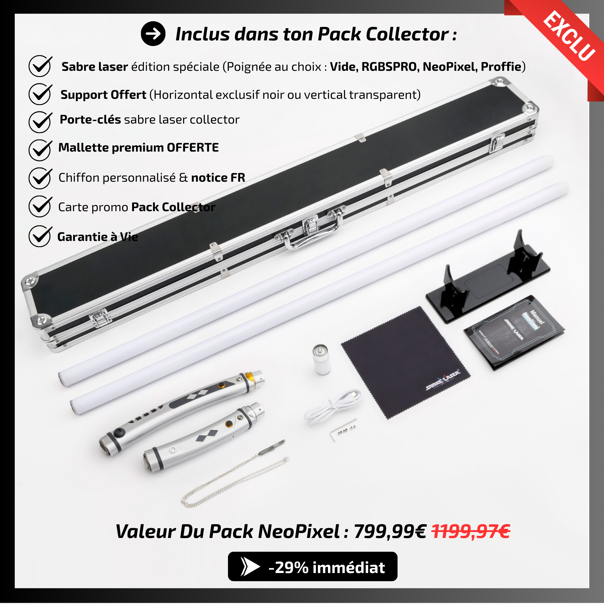 Pack Collector – Sabres Laser Ahsoka Tano