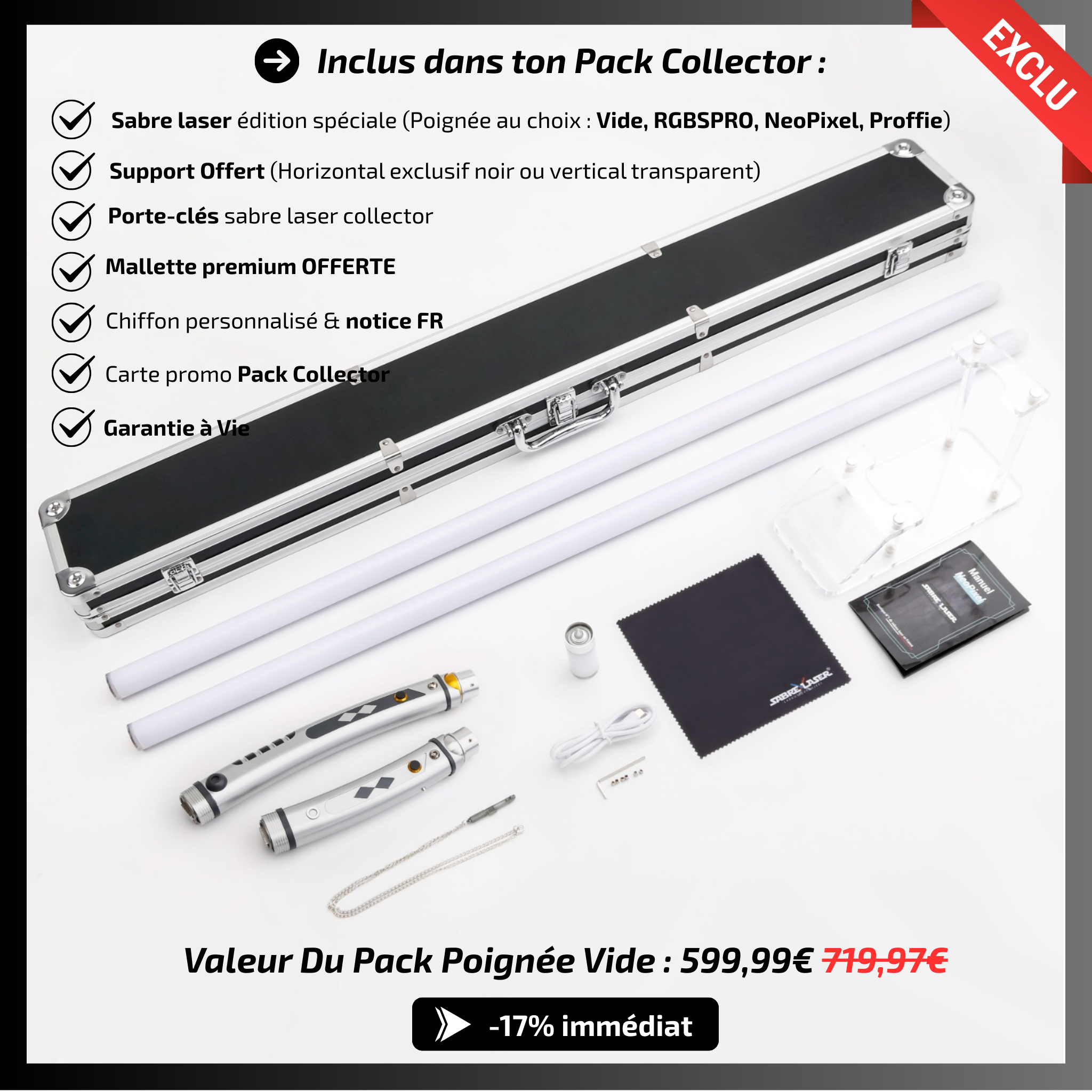 Pack Collector – Sabres Laser Ahsoka Tano