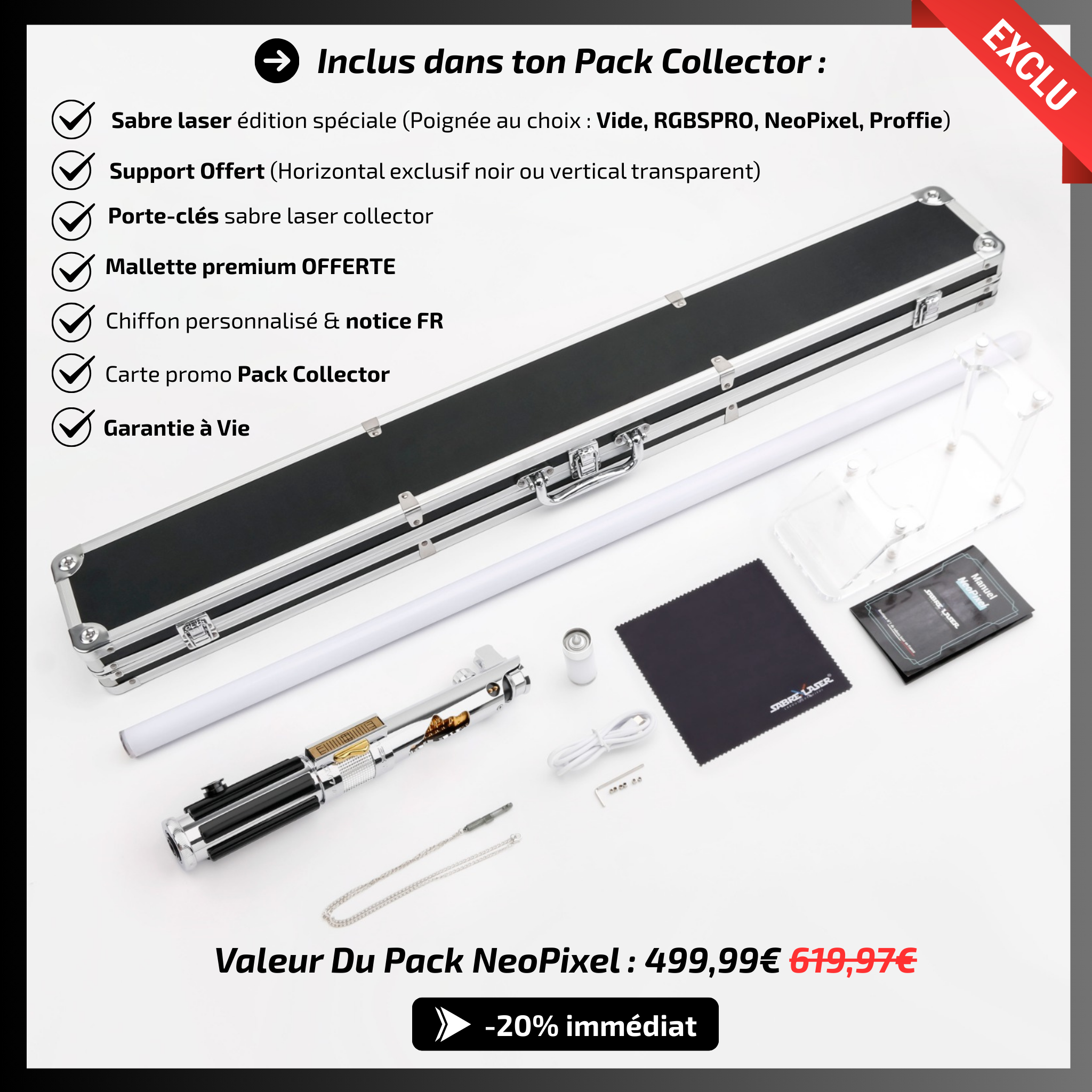 Pack Collector - Sabre Laser Anakin Skywalker Reveal