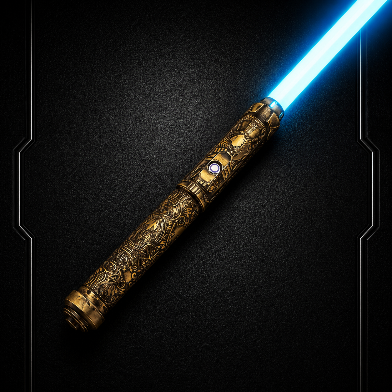 sabre laser dorée