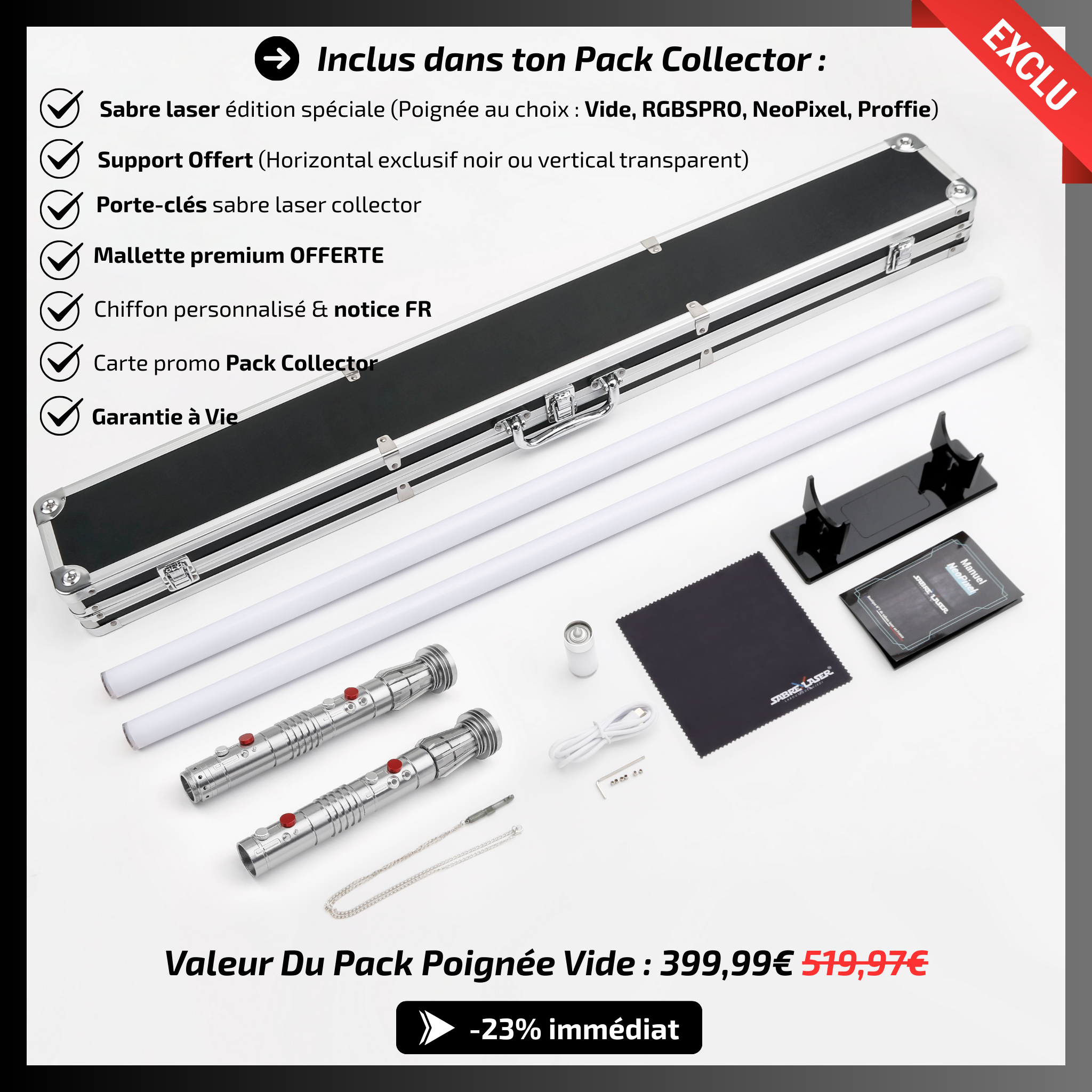 Pack Collector – Sabre Laser Dark Maul