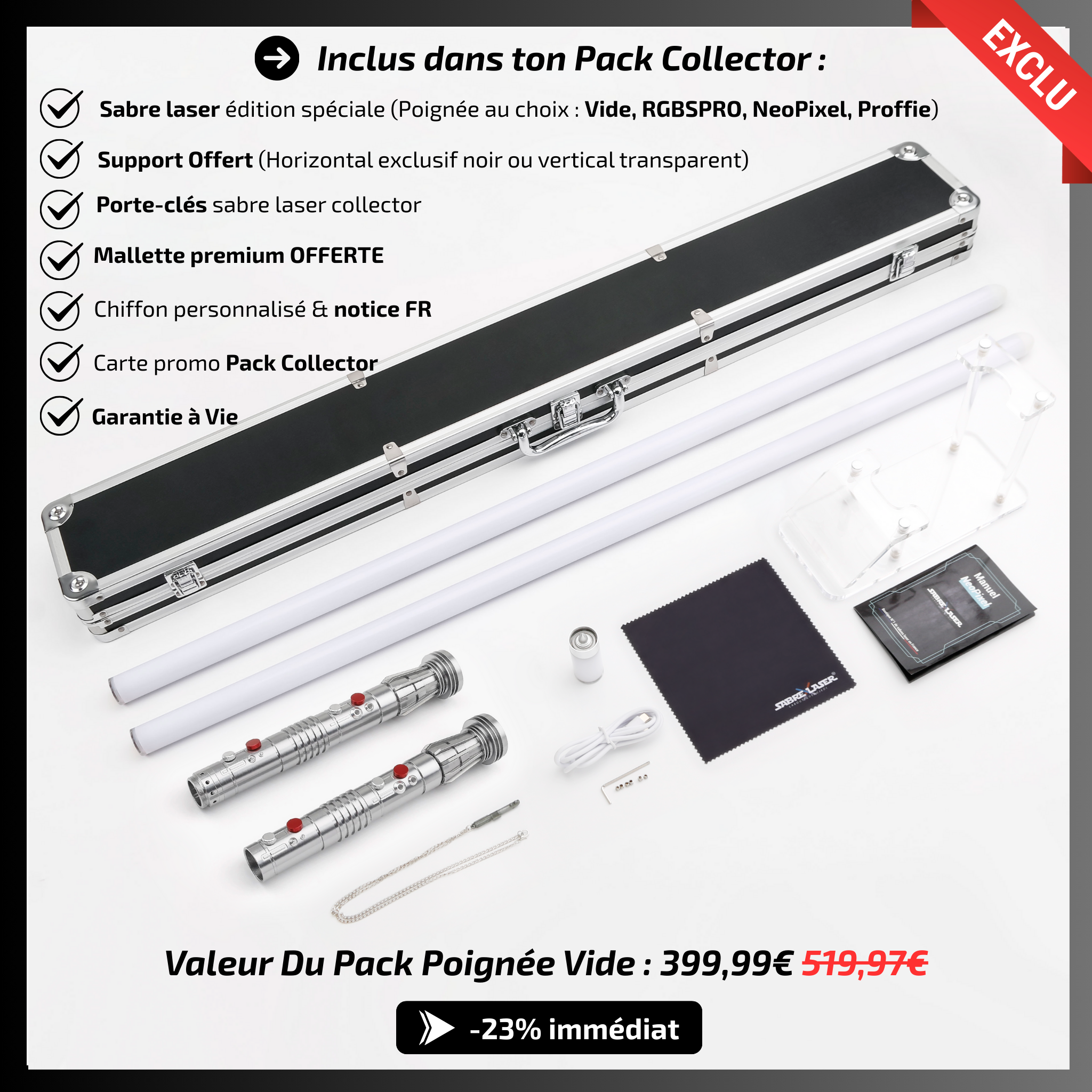 Pack Collector – Sabre Laser Dark Maul