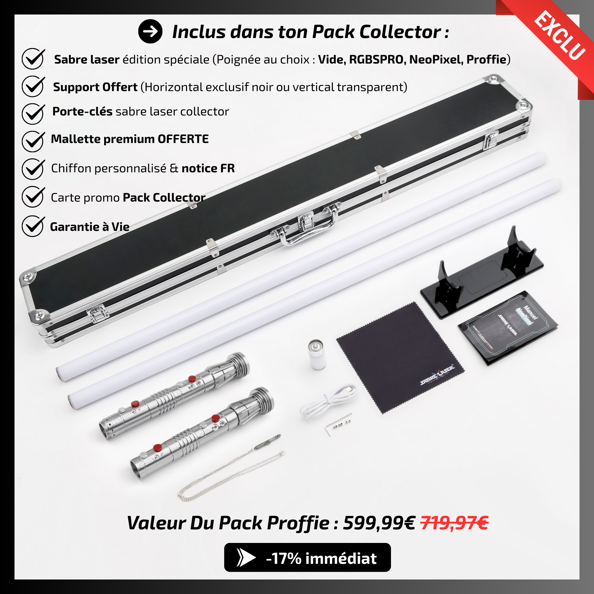 Pack Collector – Sabre Laser Dark Maul