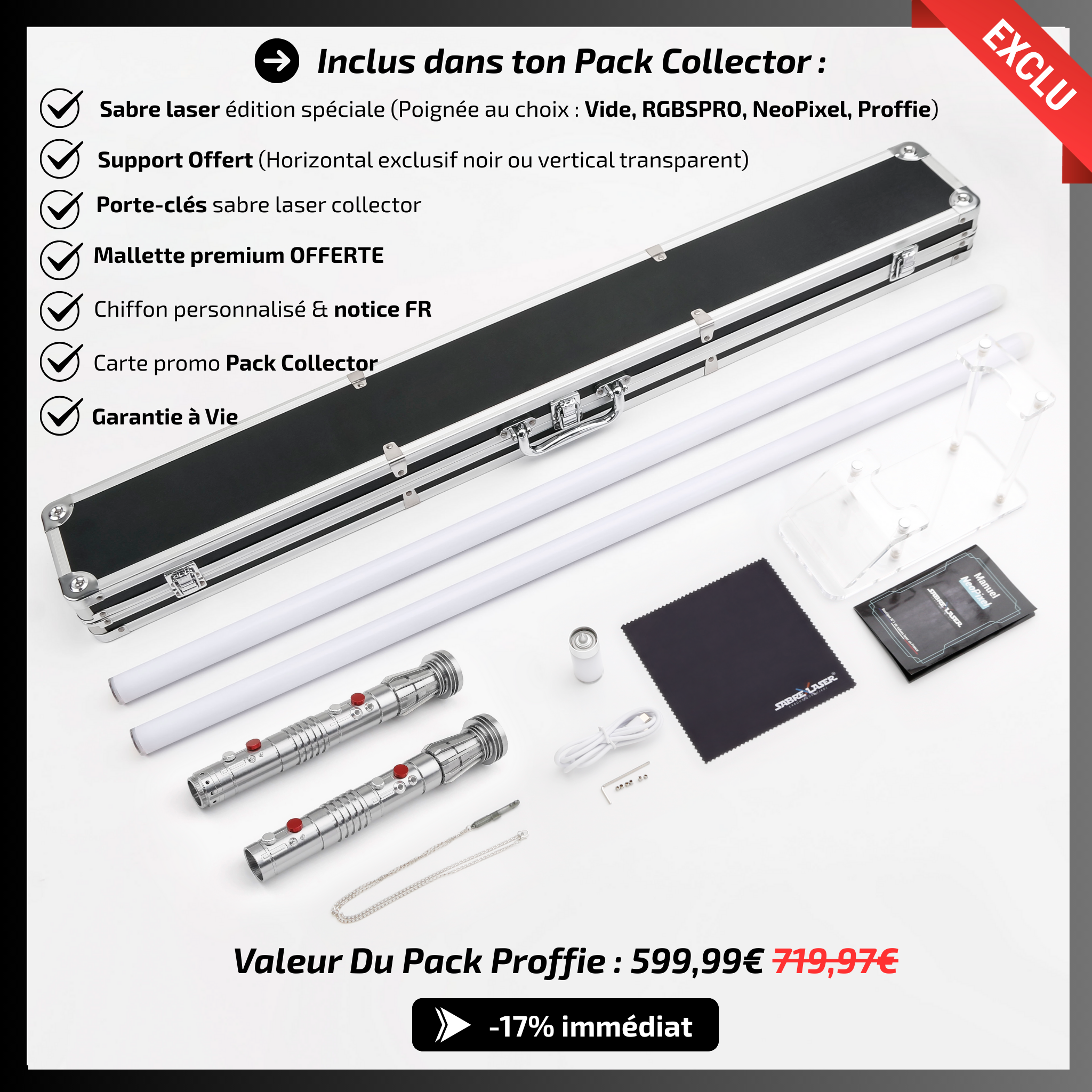 Pack Collector – Sabre Laser Dark Maul