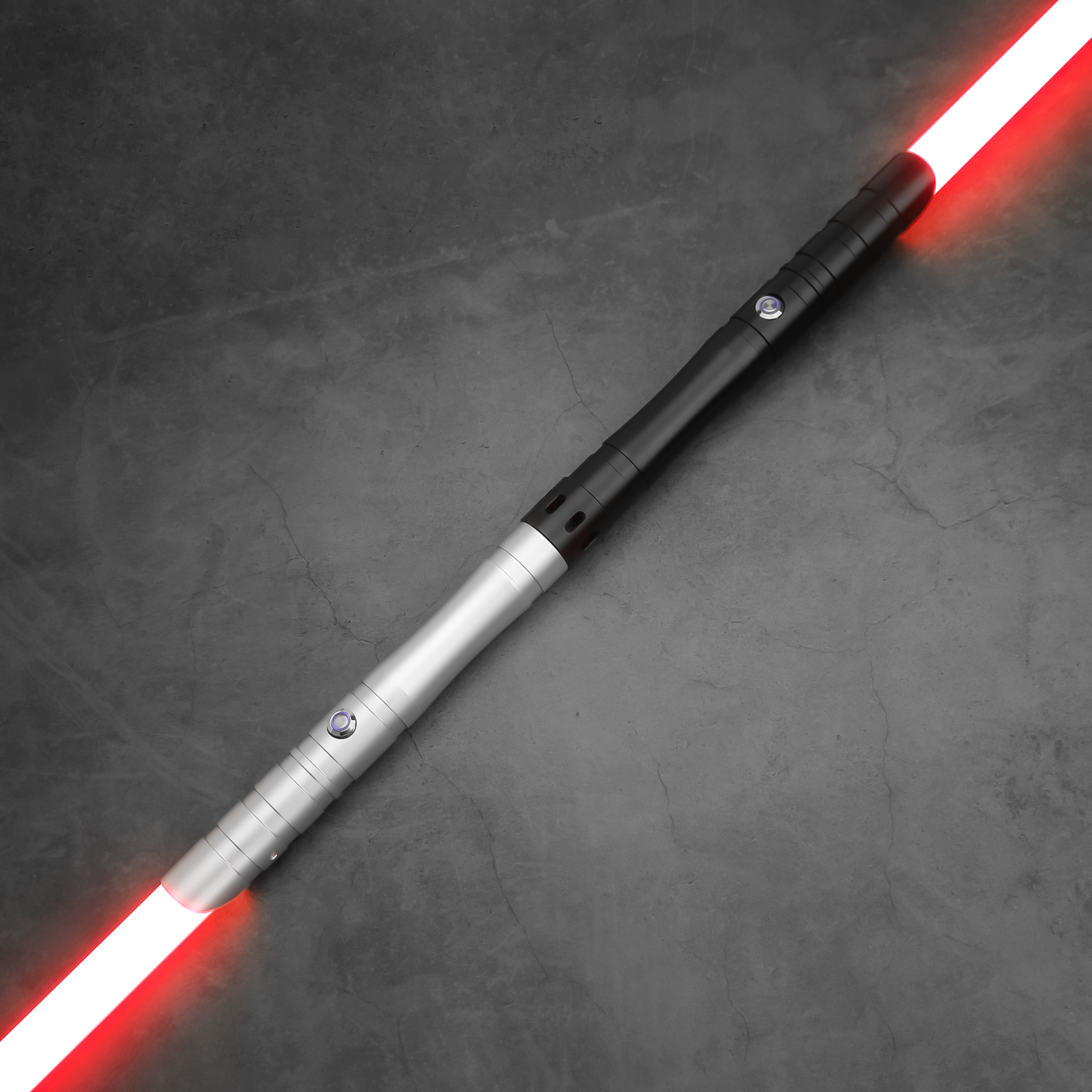 Double Sabre Laser Padawan LK1 – Noir, Gris ou Mixte