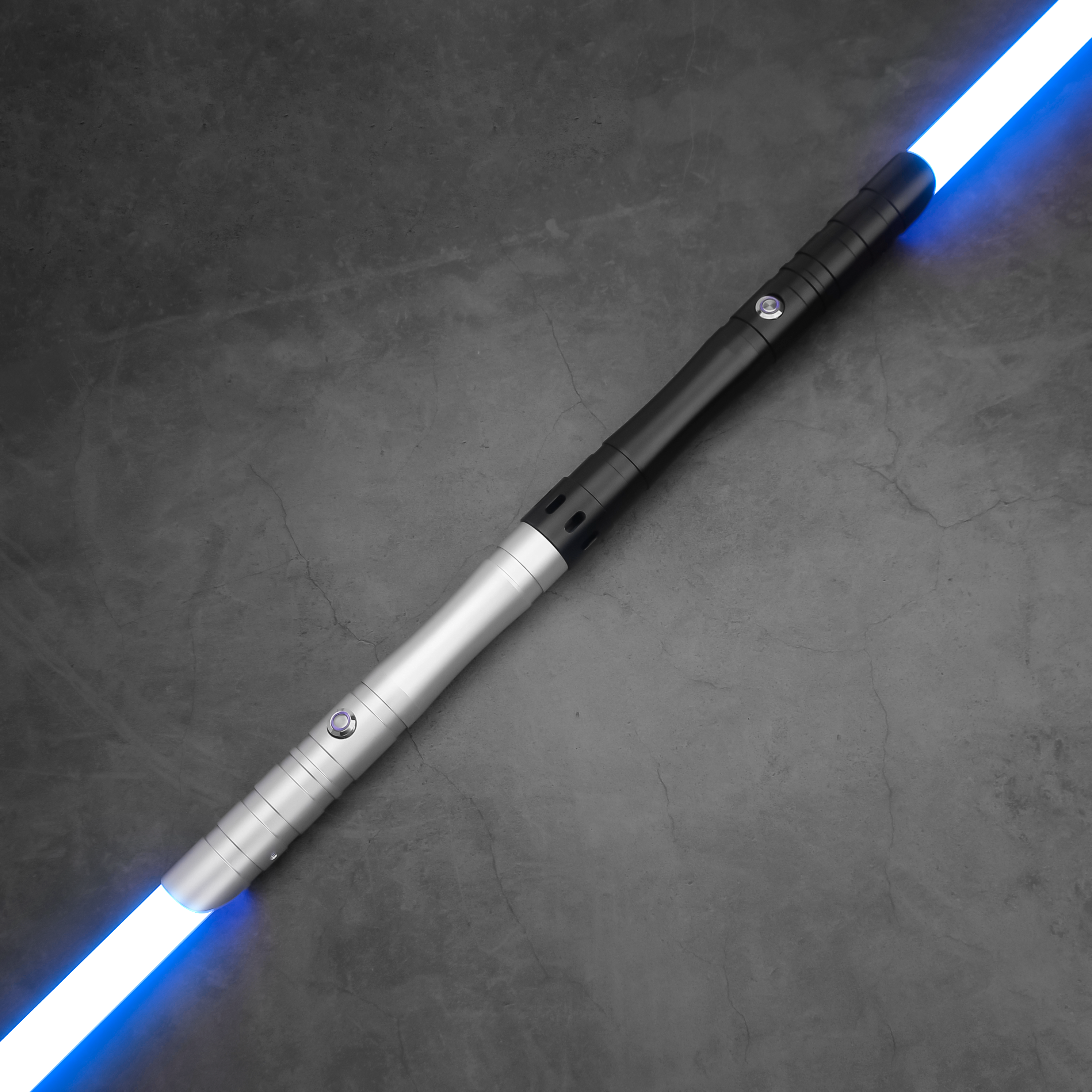 Double Sabre Laser Padawan LK1 – Noir, Gris ou Mixte