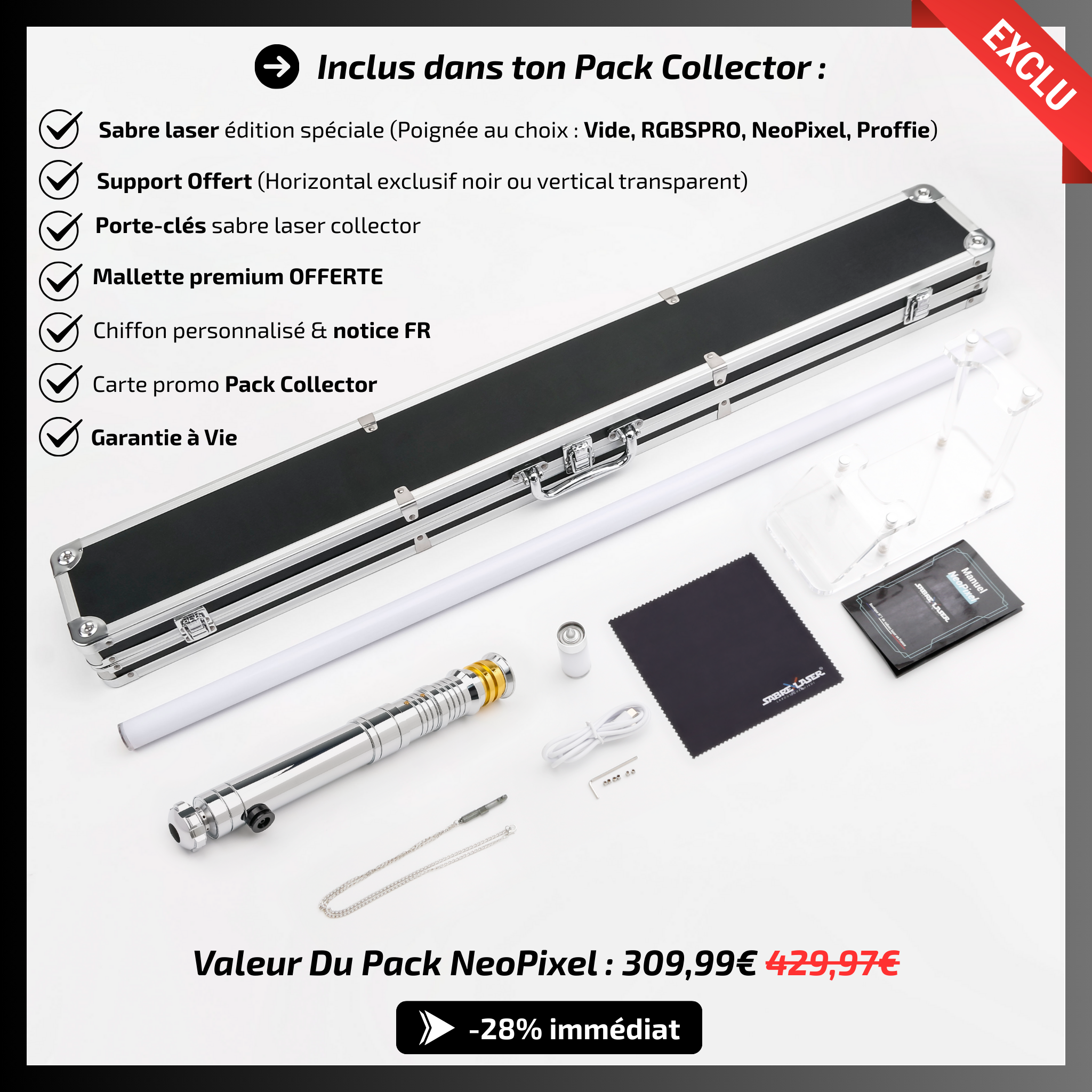 Pack Collector – Sabre Laser Dark Revan