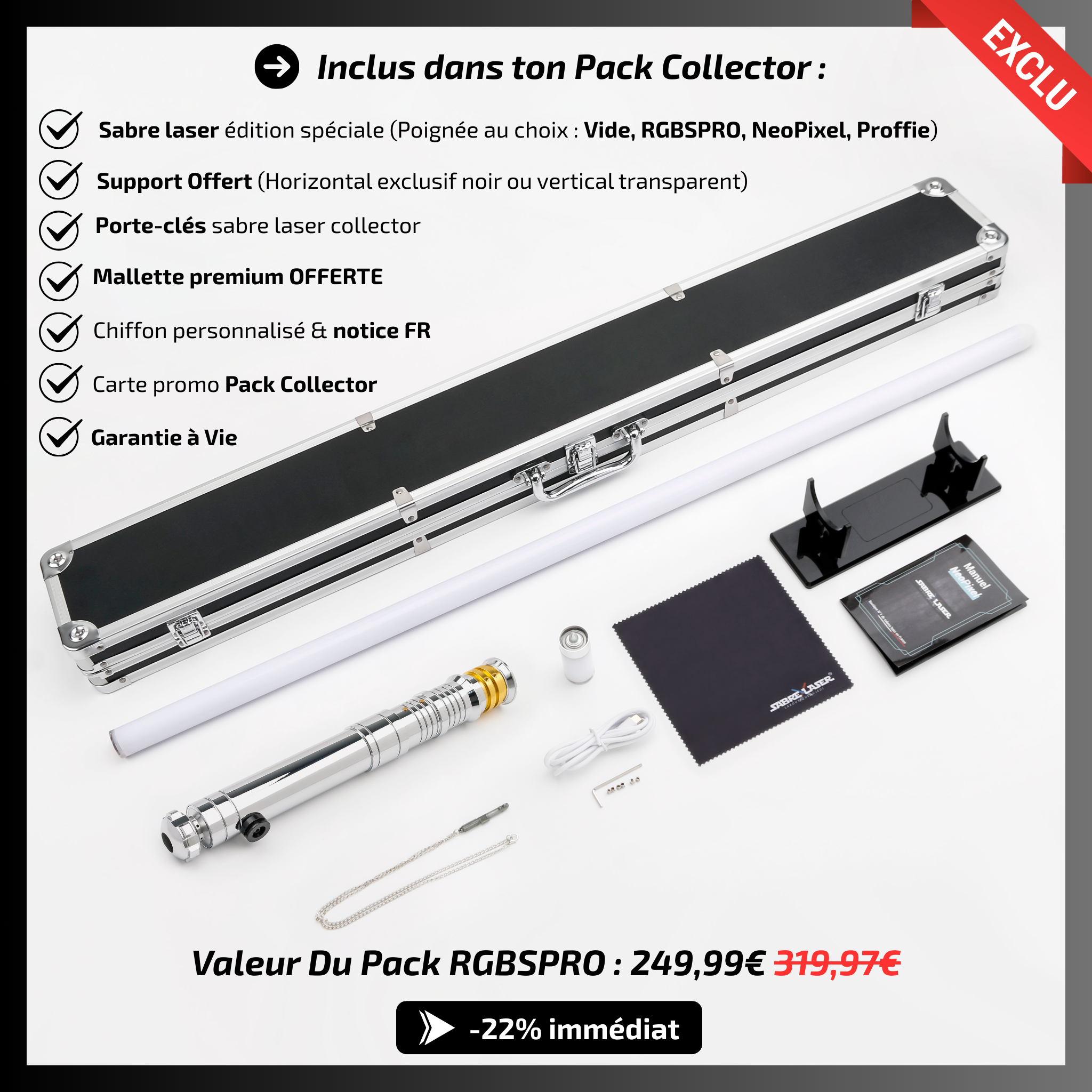 Pack Collector – Sabre Laser Dark Revan