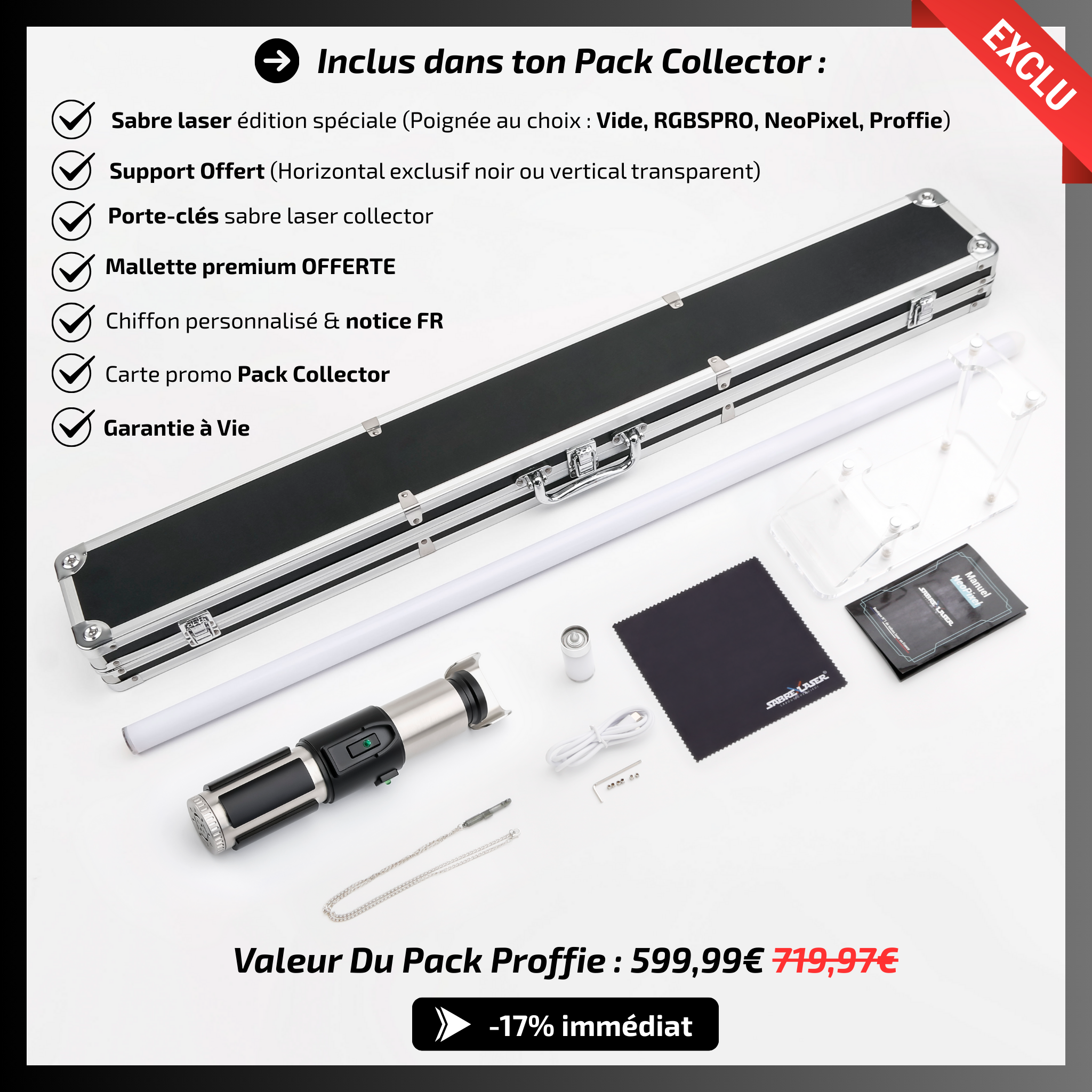 Pack Collector – Sabre Laser Yoda