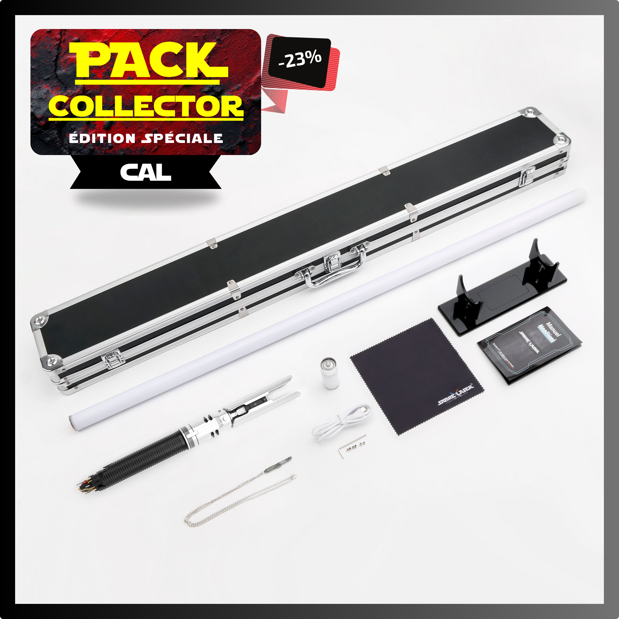 Pack Collector – Sabre Laser "L'Héritier Caché" (Cal Kestis)