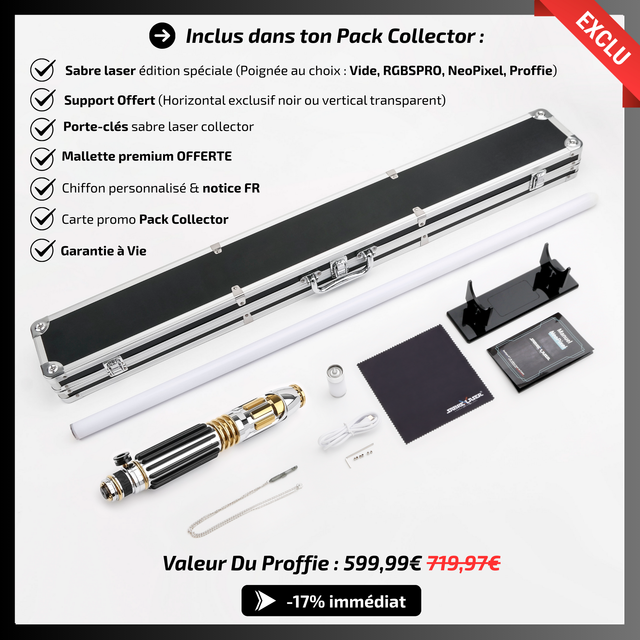 Pack Collector – Sabre Laser Mace Windu