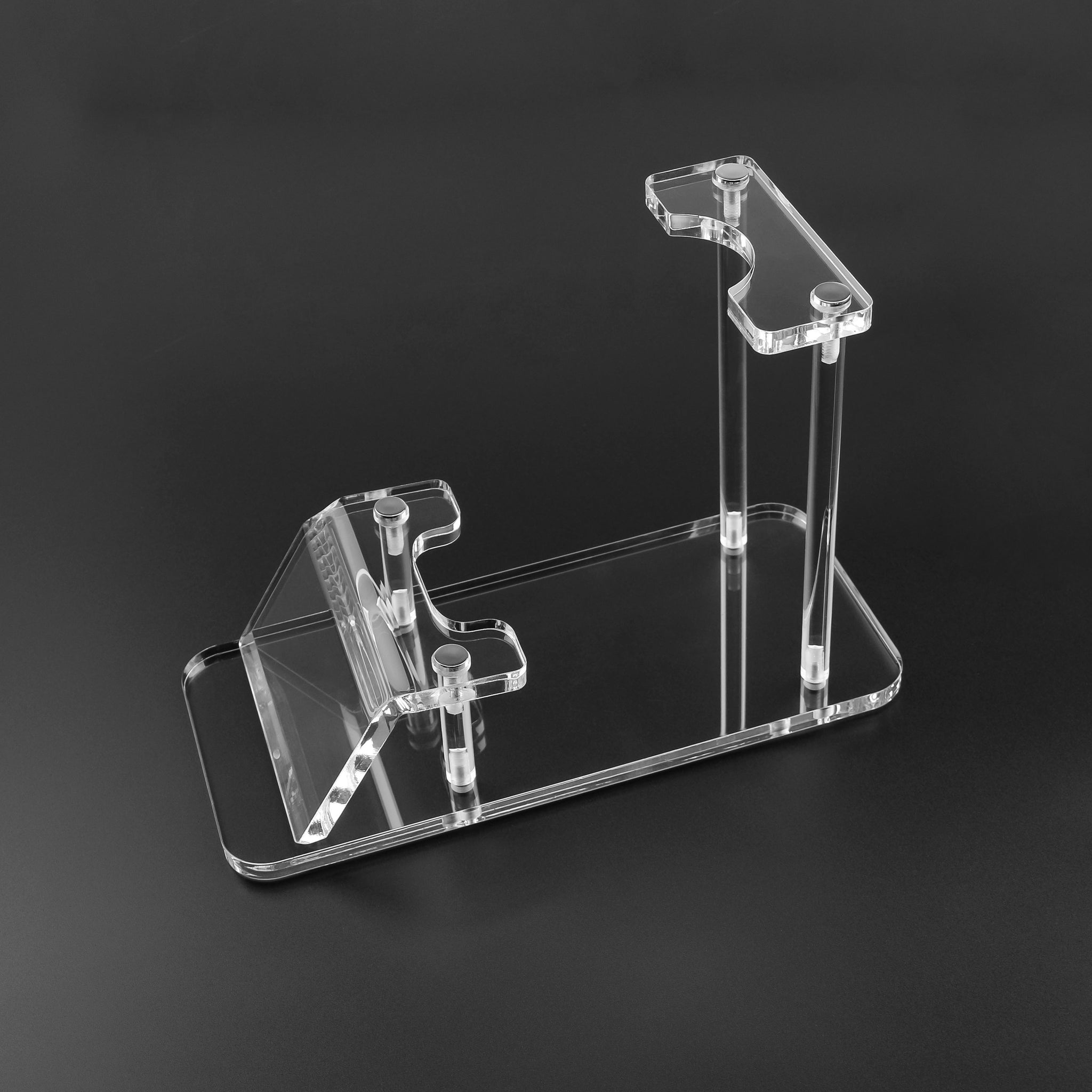 LEKUSHA Lot de 2 supports muraux verticaux pour sabre laser - Compatible  avec tous les sabres laser - Noir : : Bricolage